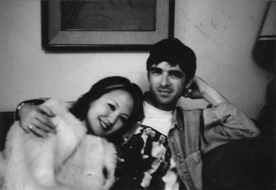 Noel Gallagher and Melissa Lim