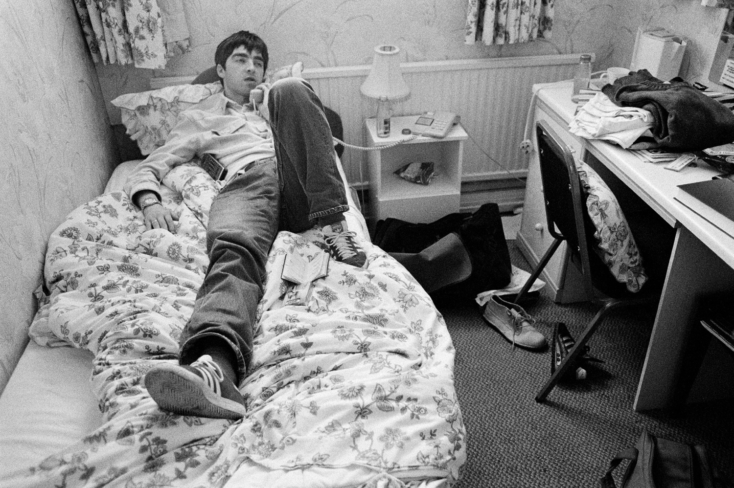 Noel Gallagher nel 1994, epoca in cui scrisse Talk Tonight