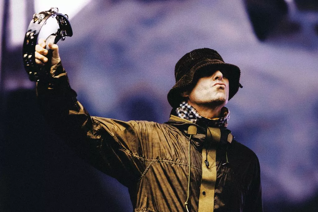 Liam Gallagher on stage at the first Wembley gig. (Image: Lewis Evans/Big Brother Recordings)